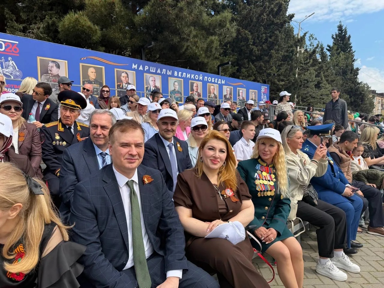 На площади в Каспийске прошел Парад в честь 81-й годовщины Великой Победы!